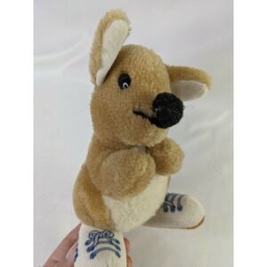 KangaRoos‎ Shoes Kangaroo Plush 6 Inch Vintage Advertising Stuffed Animal Toy
